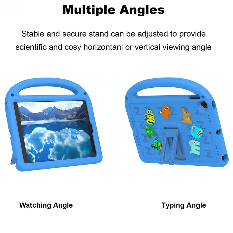 Funda EVA para tableta con soporte a prueba de golpes para IPad Air 7 6 5 A16 11 10,2 10,9 Mini 7 6 I Pad Pro 9,7 10 9 8 decima generación - imagen 5