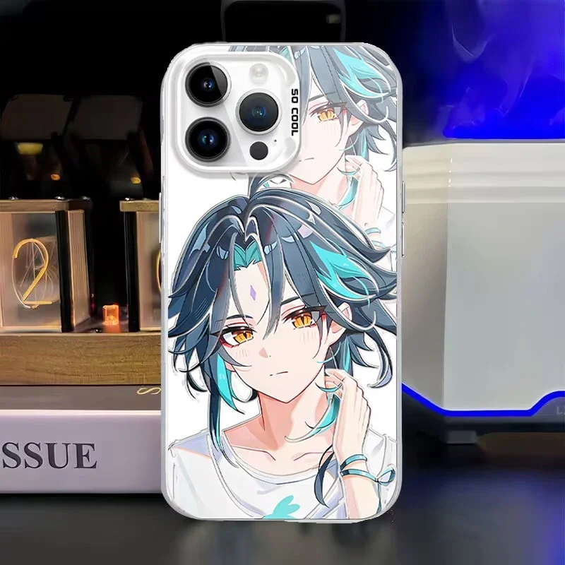 Genshin Impact Furina Zhongli funda para Honor Magic 7 Lite 5 6 Pro X9B X9A X6B X8A X7A X7B 200 Pro 90 Lite P30 Matte IMD - imagen 4