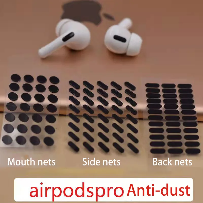 Puerto de filtro de polvo reemplazable, pegatinas adhesivas para auriculares, red antipolvo, salida de sonido, red limpia, auricular para auriculares Airpods Pro - imagen 3