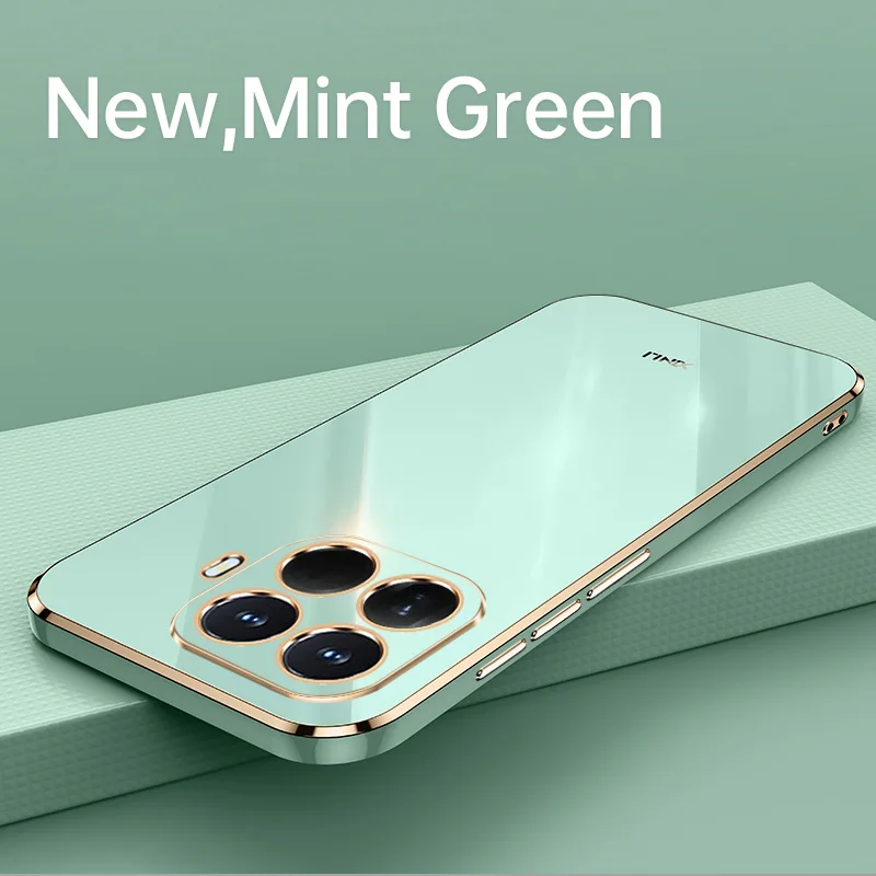 Para Xiaomi 15T Pro funda para Xiaomi 15T Pro funda protectora de cámara antihuellas de TPU suave de alta calidad - imagen 3