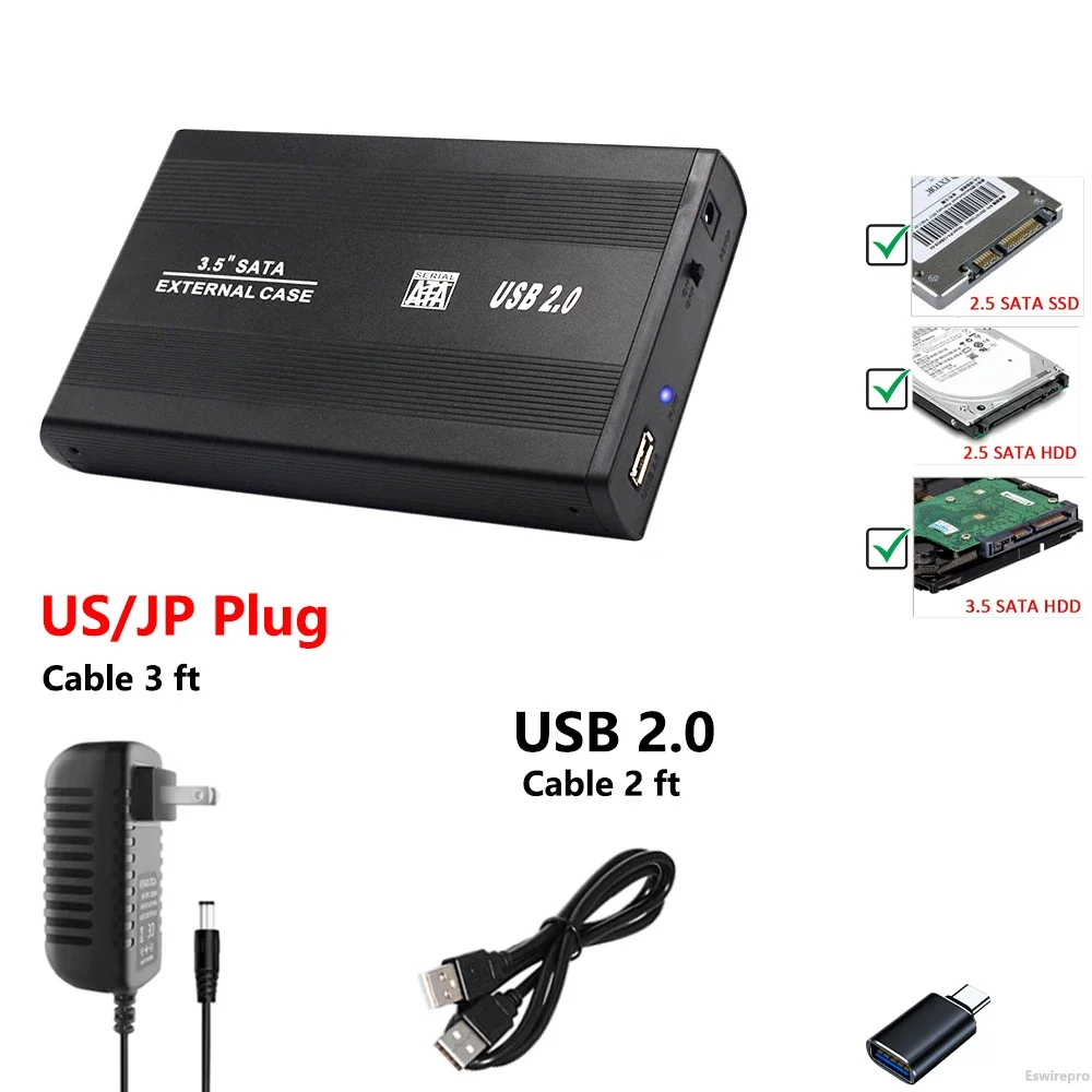 USB2.0 US Plug-Metal