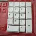 number pad keycaps