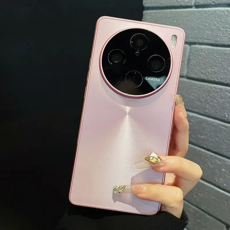 Funda protectora trasera para VIVO X100 Pro, carcasa dura mate, a la moda, láser Aurora, X100, X90, X80 Pro Plus - imagen 5