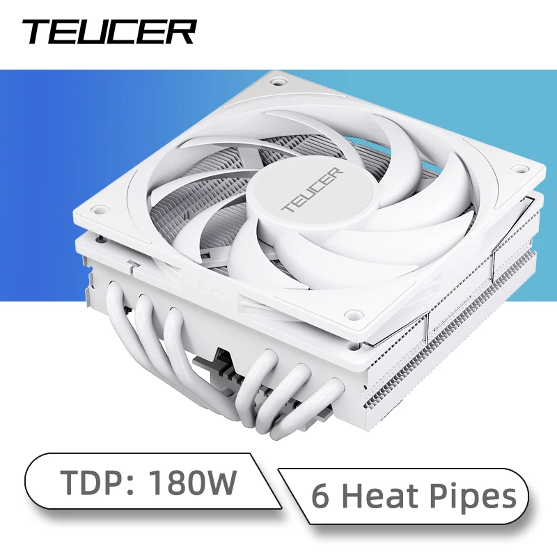 6 Heat Pipes-White