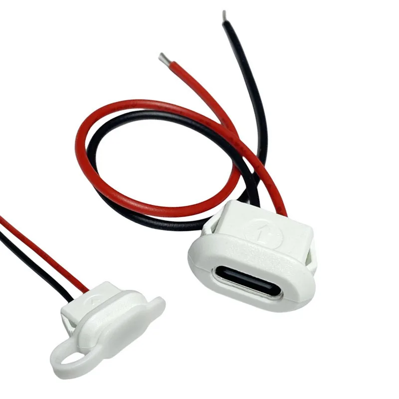 Lámpara de tira transparente para asiento femenino, adhesivo tipo C 2P, prensa directa, lámpara de mesa, boca ovalada, conector para vehículo eléctrico automotriz - imagen 5