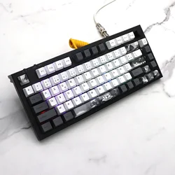GMK-KEY Keycaps Flores de Loto para Teclado Mecánico MX