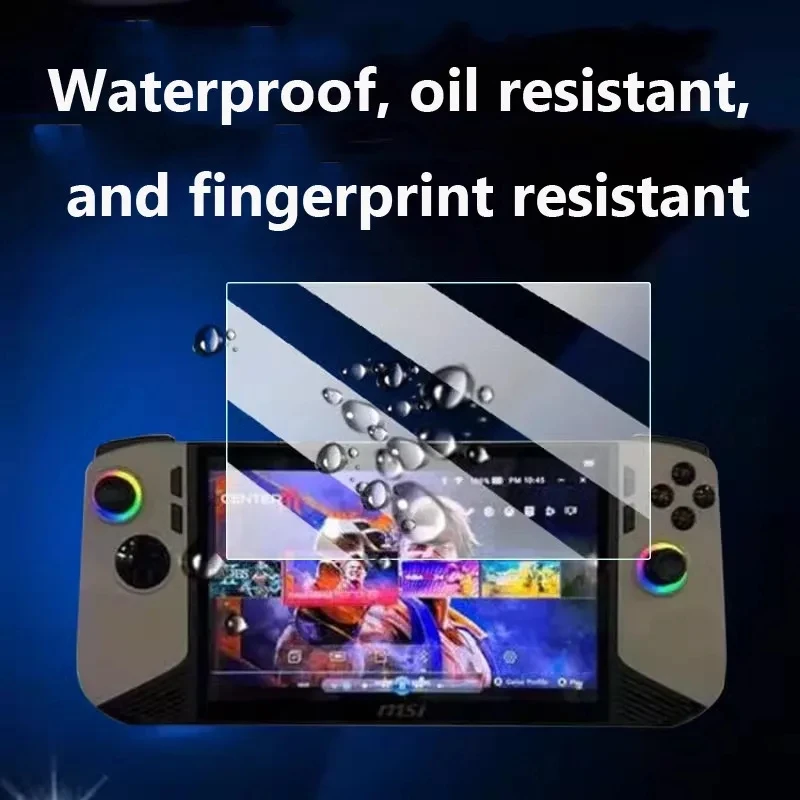 2 unids/set de vidrio templado para garra 8 AI + 2025 Protector de pantalla de vidrio protector de pantalla completa para MSI Claw 8 AI + - imagen 3