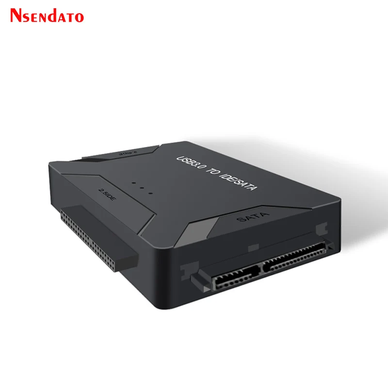 Adaptador Universal de disco duro 2,5 3,5, USB 3,0, transferencia de datos a SATA, IDE, Combo, convertidor externo para unidad óptica, HDD, SSD - imagen 4