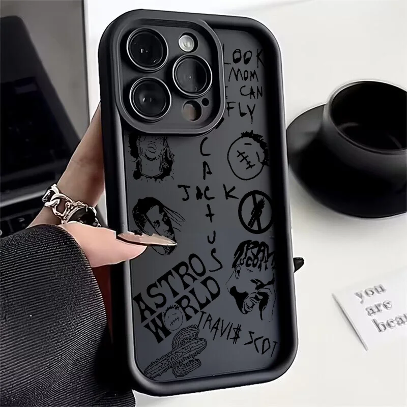Funda de teléfono de lujo Travis Scott Cactus Jack para Google Pixel 9 8 7 8A 7A Pro XL 4G 5G funda trasera de silicona suave TPU - imagen 2