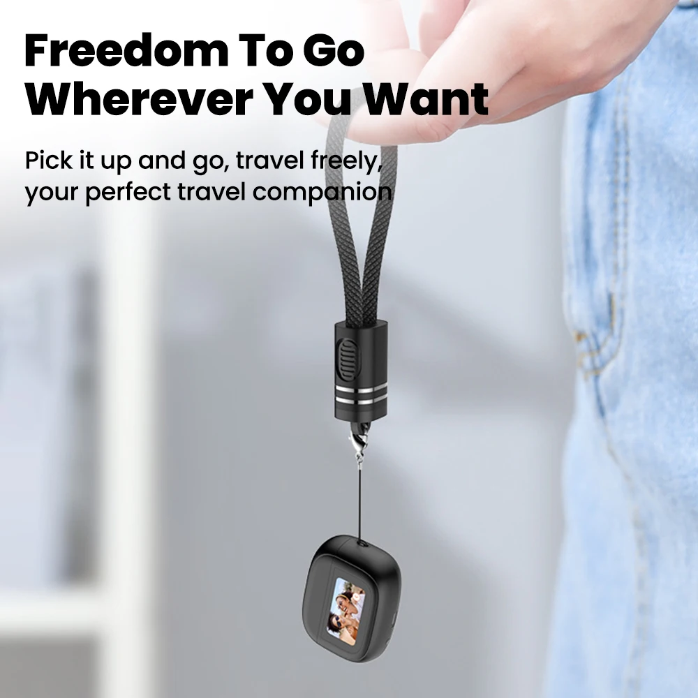 Cable tipo C a USB C de 18CM y 60W, llavero portátil, Cable de carga rápida corto, USB C a IOS, cordón para llave, Cable USB C para iPhone 15 14 - imagen 2