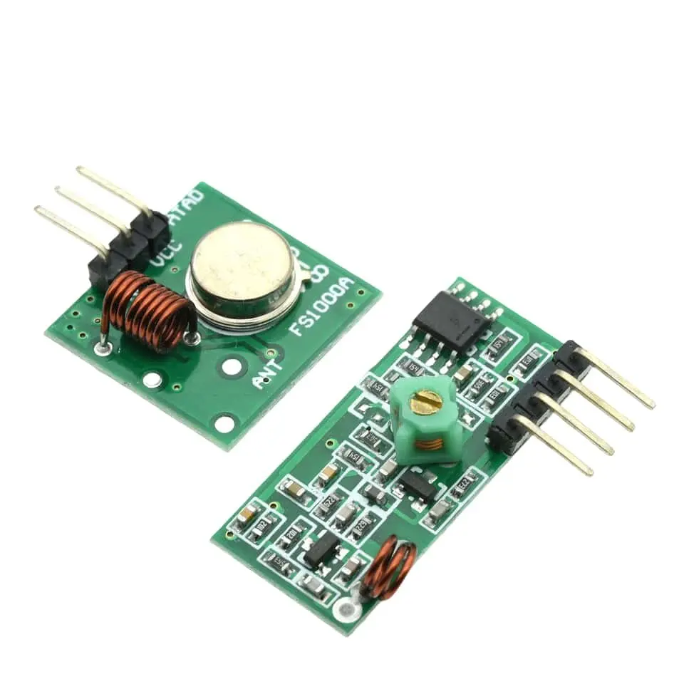 Módulo súper regenerativo de 433/315MHz, transmisor de Radio, receptor, frecuencia del receptor - imagen 3