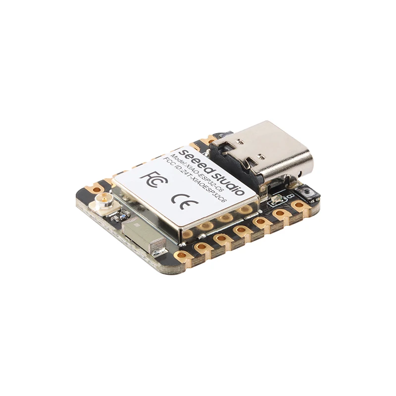 10 uds/1 unidad de estudio de semillas XIAO ESP32 Seeed Studio ESP32C6 WiFi 6 + Bluetooth- Ble 5 compatible con Zigbee Matter Board módulo inalámbrico Wi-Fi - imagen 3