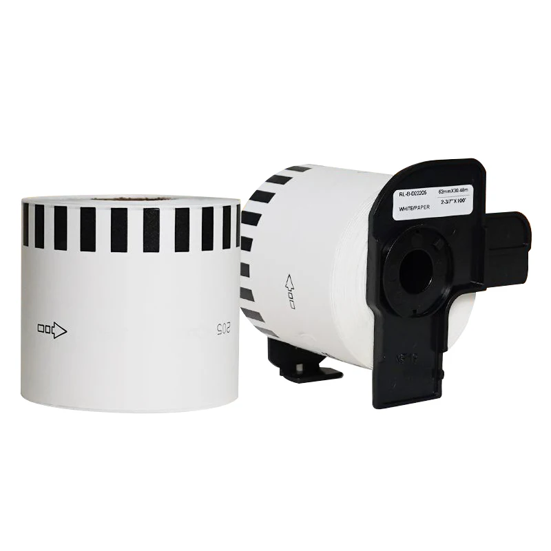 DK-11234 DK-11247 DK-22211 DK-22212 papel térmico de etiquetas para Brother QL-1050/1060N/1100/1110NWB/500/570VM/600/650/710W/700 - imagen 2