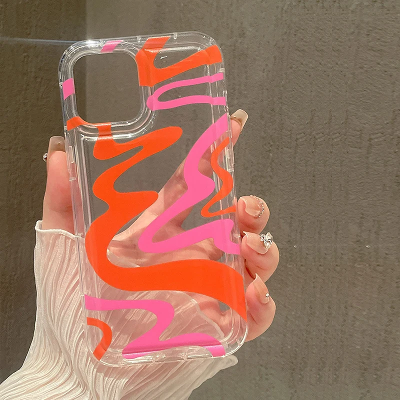 Funda de teléfono transparente con estampado de leopardo Vintage para iPhone 11 13 12 14 15 16 17 Air Pro Max 16E 8 7 Plus funda de cojín de aire transparente