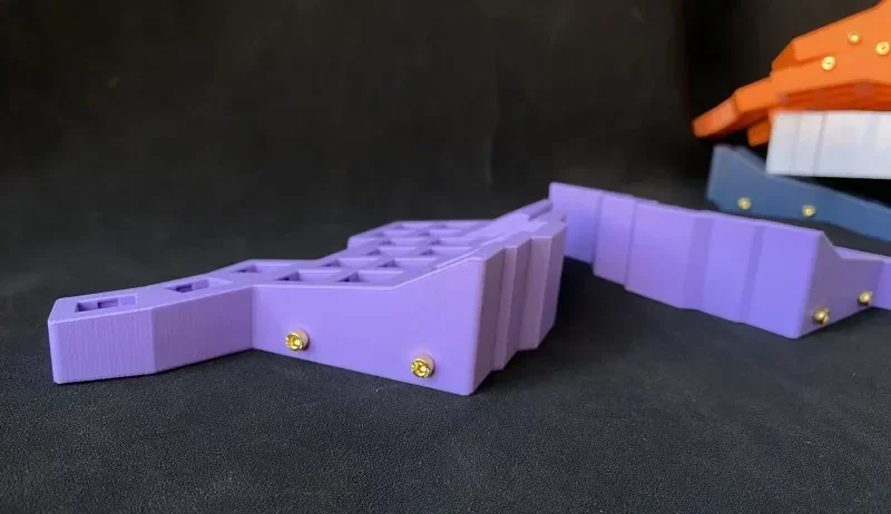 Corne 3D purple kit
