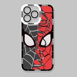 Funda de teléfono Super Venom Spider Man para iPhone 17 Air 16 15 14 13 12 11 Pro Max Plus XR 8 7 SE 2020, funda de silicona a prueba de golpes