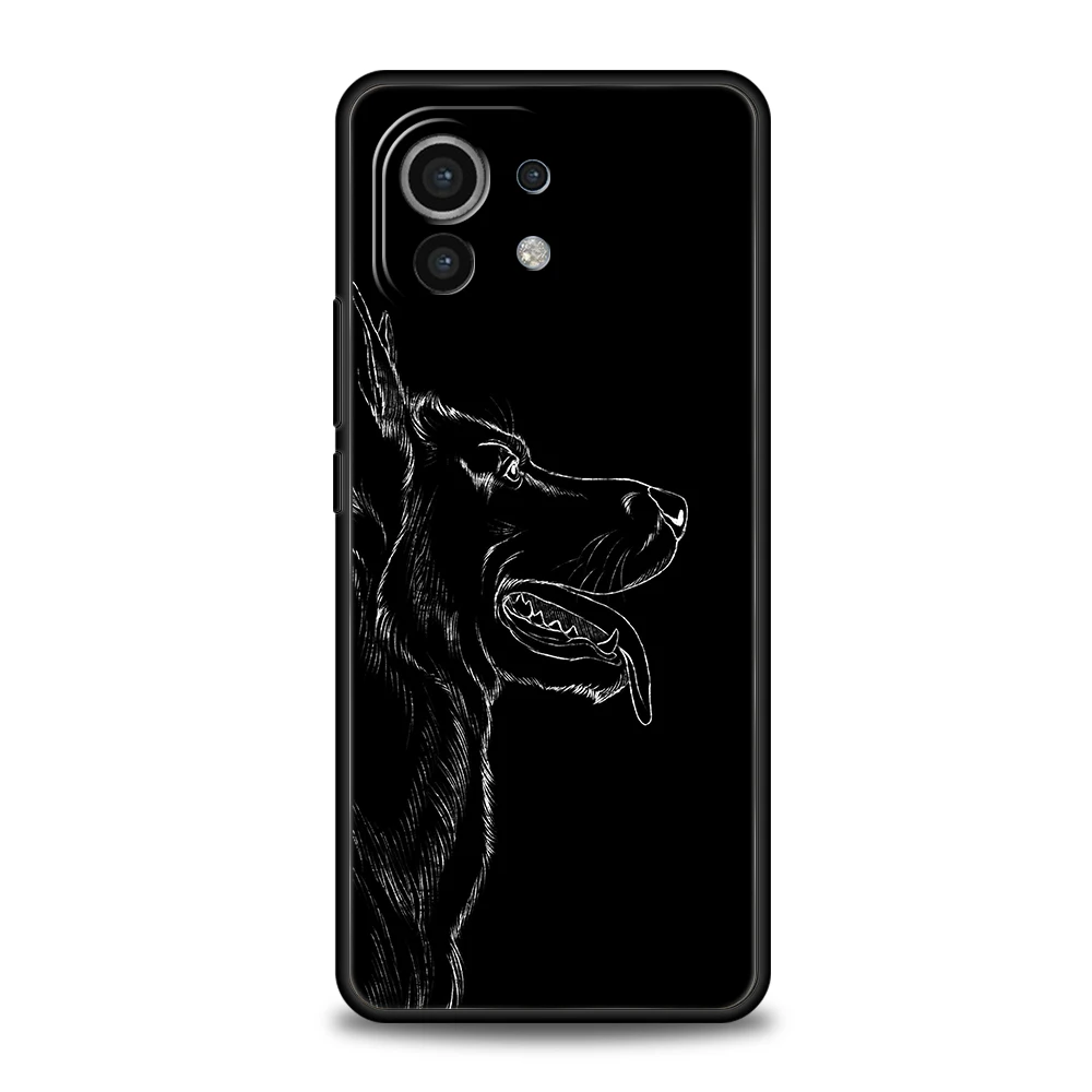 Funda de teléfono para Xiaomi 15 14 13 12 Lite 14T 13T 12T Pro Poco X7 X6 X5 X4 X3 NFC F7 Ultra F6 Pro, funda de belleza para perro pastor alemán - imagen 5