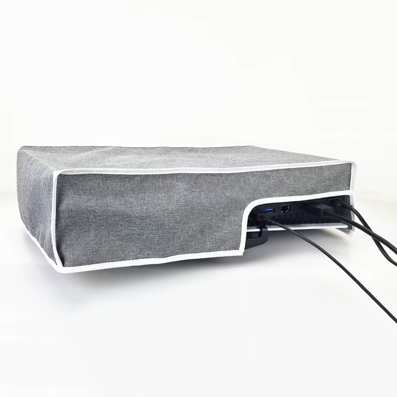 Funda Horizontal a prueba de polvo para PS5, cubierta de malla antipolvo, carcasa de piel antiarañazos para Sony Playstation 5, accesorios para consola de juegos - imagen 5