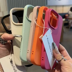 Funda Silicona iPhone 17 Pro Max - Color Caramelo Protectora