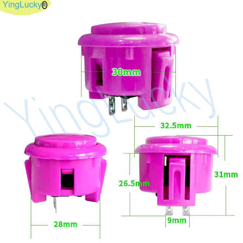 Kit de retardo cero Arcade de 2 jugadores, codificador USB para PC Raspberry Pi SANWA, Joystick de botón, gabinete Arcade USB Mando - imagen 5