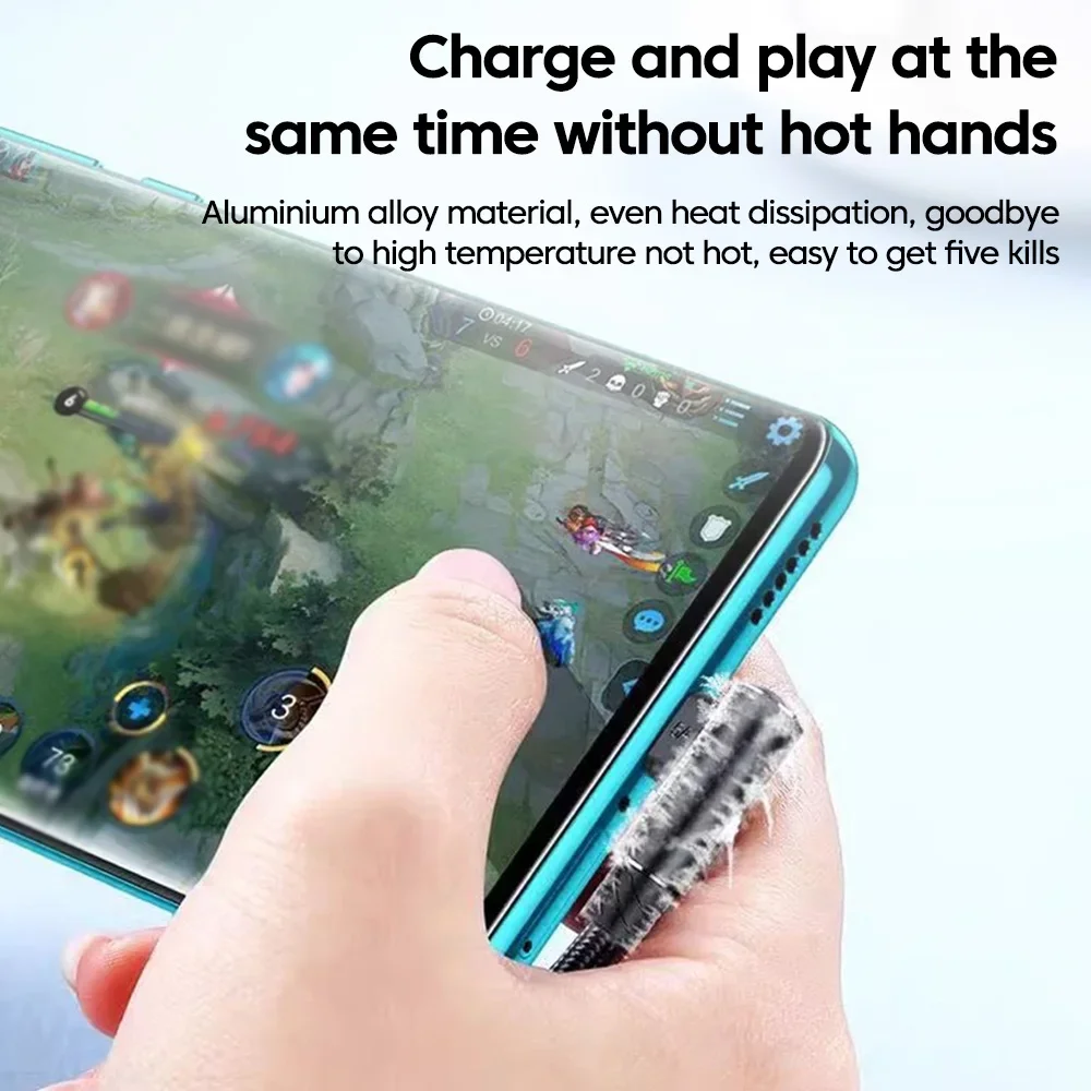 Cable USB a tipo C de 120W, codo de 90 grados, carga rápida de teléfono móvil USB C para Xiaomi, Redmi, Huawei, Cable de carga de teléfono tipo C - imagen 4