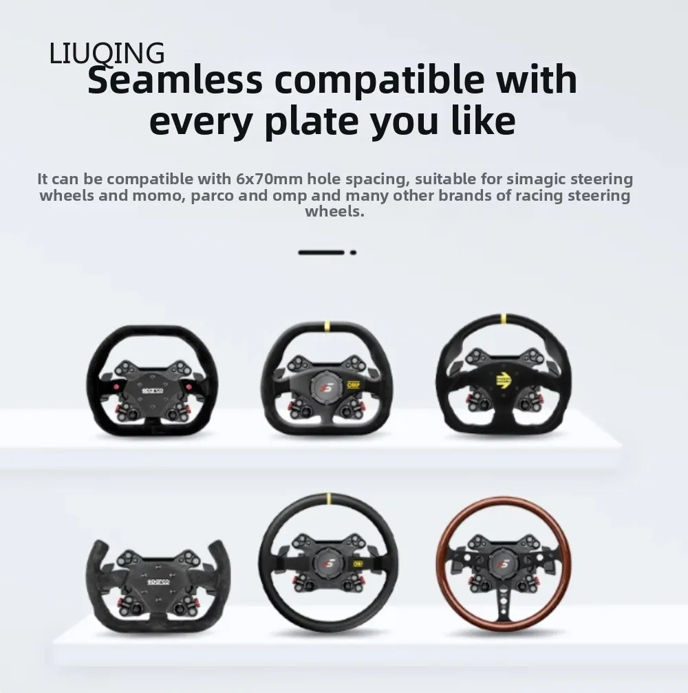 El juego de volante HUB multifuncional de carreras simuladas SIMAGIC Neo X admite instalación de accionamiento directo convencional - imagen 4