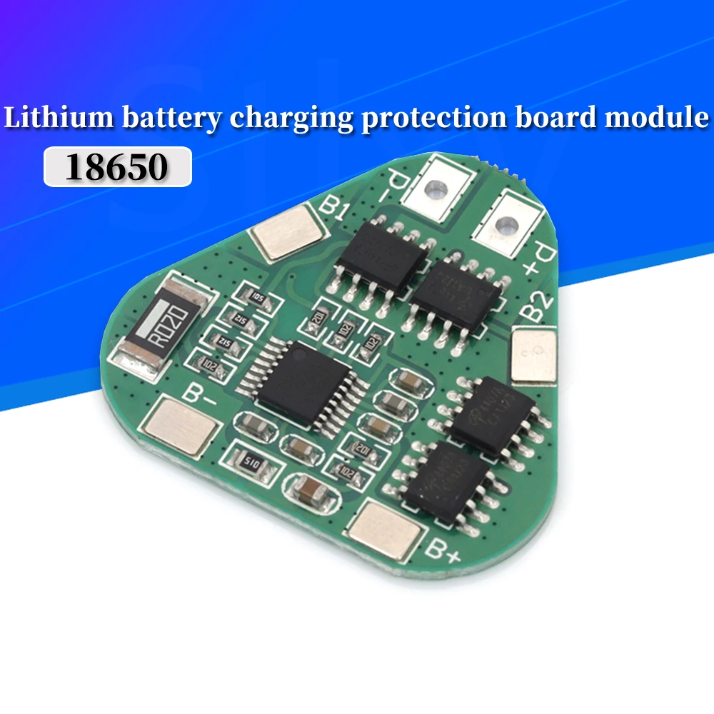 Placa de protección de batería de litio 3S, 12V, 18650, 11,1 V, 12,6 V, protección contra sobrecarga y descarga, 8A, paquete de 3 celdas, Li-ion, BMS, PCM, PCB