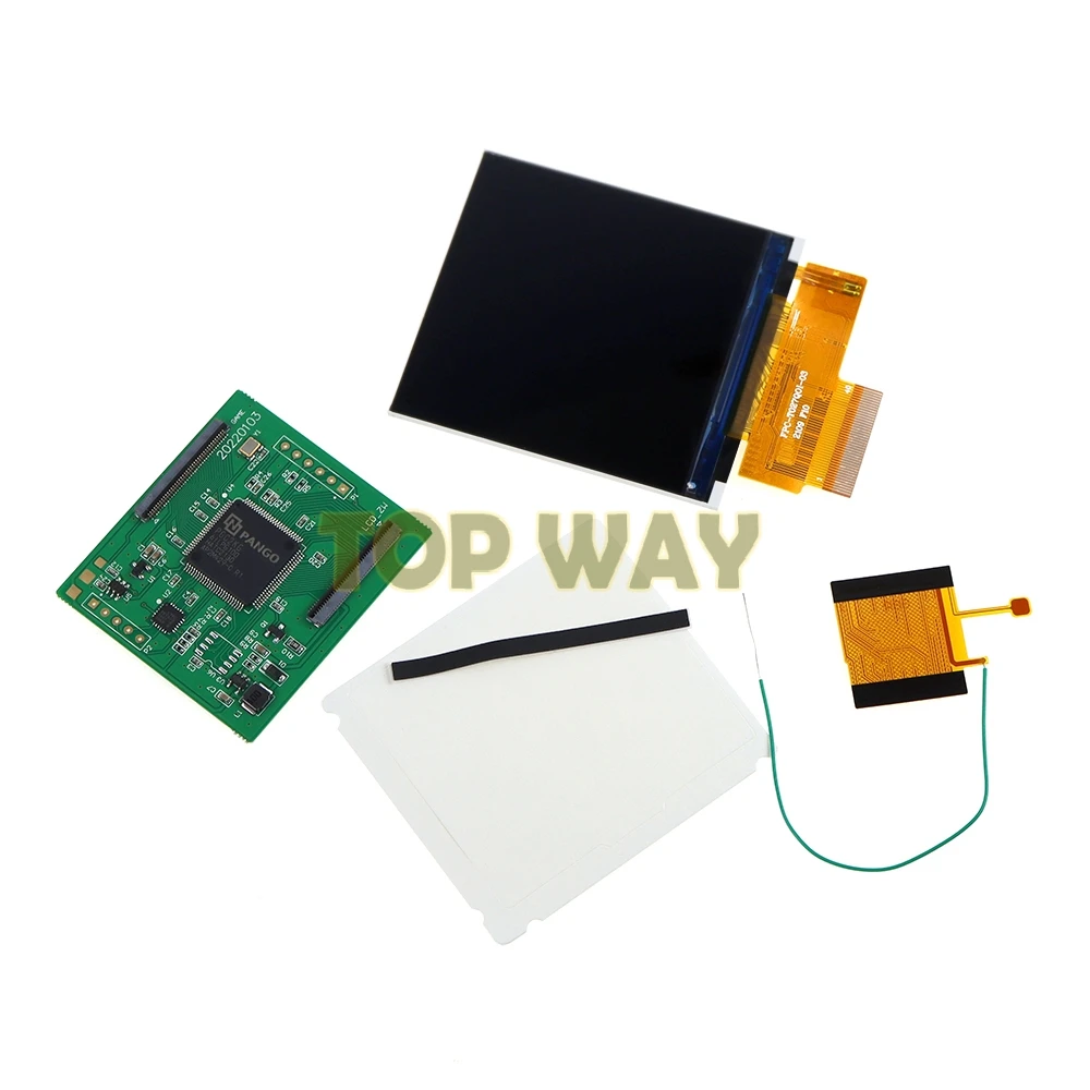 1 Juego de accesorios de repuesto para Kit de modificación para Nintendo GBP pantalla LCD de 2,6 pulgadas pantalla de brillo ajustable de 5 segmentos - imagen 2