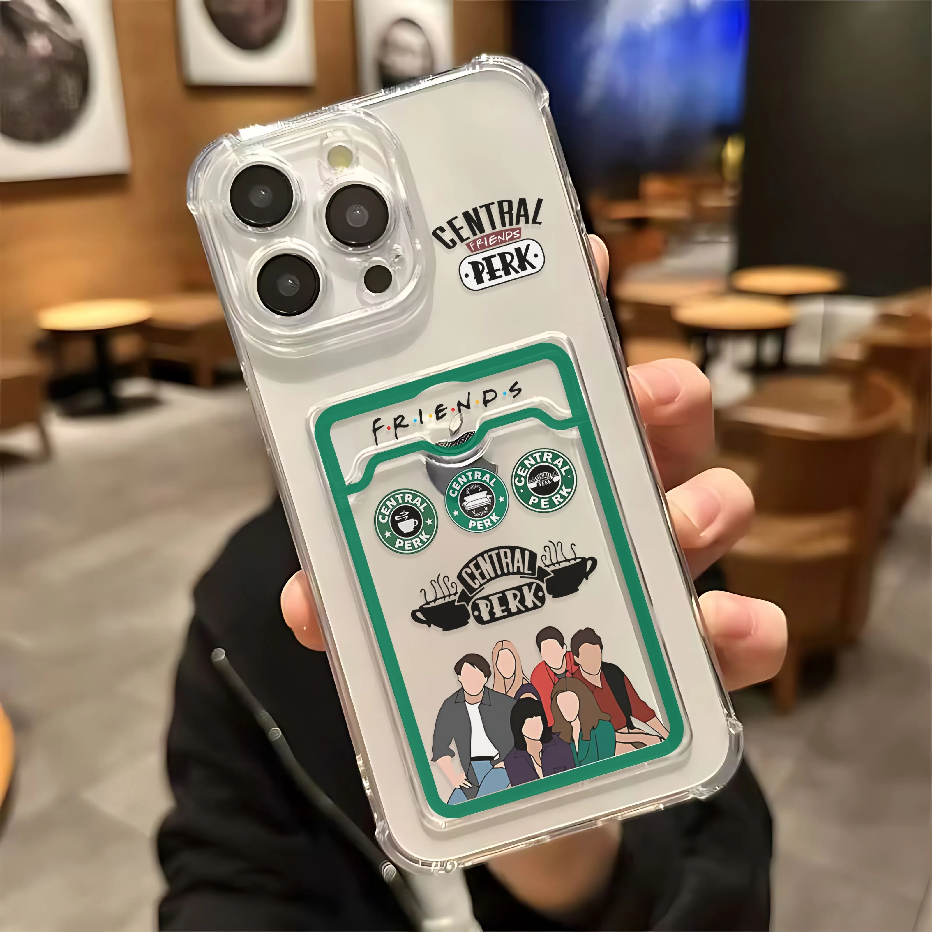 Friends Hot TV Show nueva funda con tarjetero para Samsung A73 A72 A71 A55 A54 A53 A52 A35 A34 A33 A25 A24 A23 A15 A14 A05 A04 5G - imagen 4