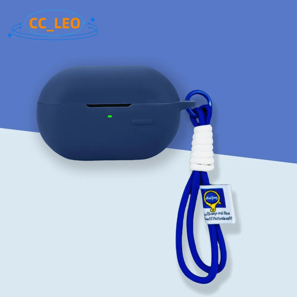 Para SoundPeats PearlClip Pro funda bonita colgante con cordón SoundPeats CC Pro funda protectora a prueba de golpes