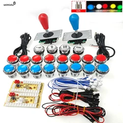 Raspberry Pi Arcade Kit con Joystick Americano y Botón LED