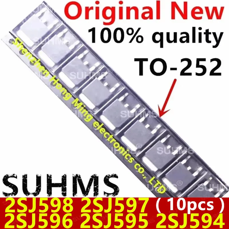 MOSFET 2SJ598 P-Channel Alta Potencia TO-252