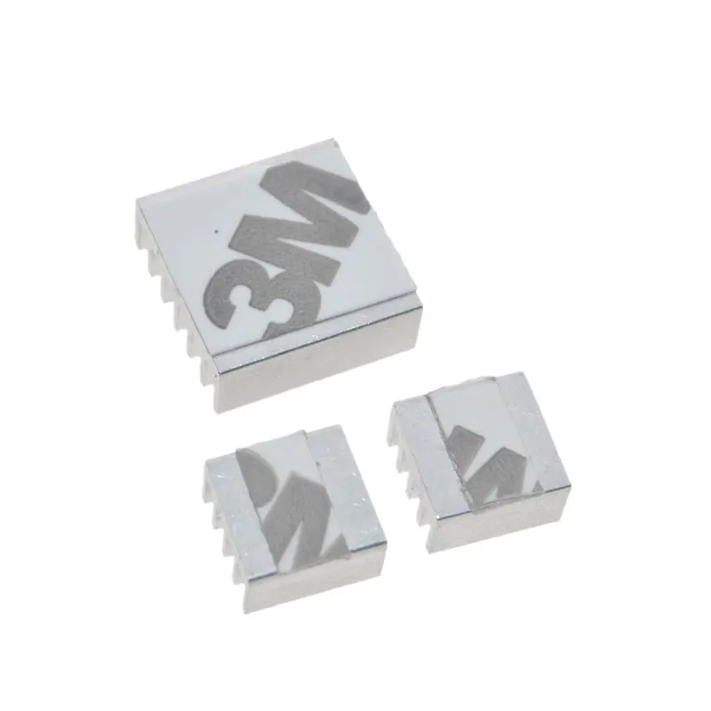 Kit de disipador de calor de aluminio puro para Raspberry PI 3, disipador de calor de Chip 14x14mm (10 piezas) + 8X8mm (20 piezas), 30 piezas por lote - imagen 2