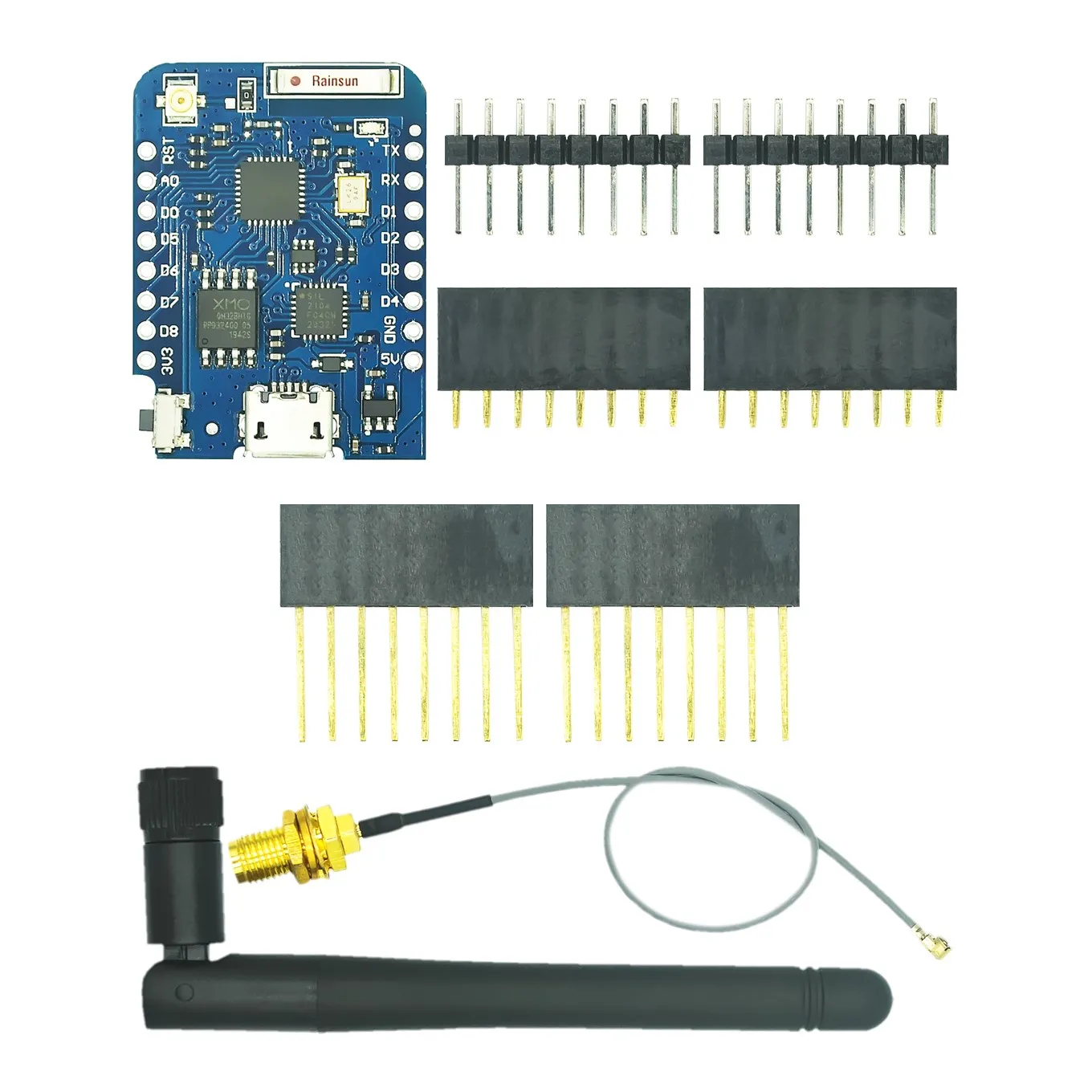 Placa de desarrollo wifi NodeMcu Lua mejorada mini D1 PRO basada en ESP8266 - imagen 2