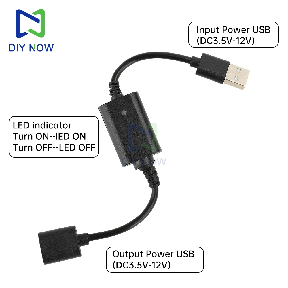 Receptor DC 5V USB macho hembra Micro 433Mhz interruptor de Control remoto inalámbrico RF adecuado para Control inalámbrico doméstico DC 3,7-12V - imagen 4
