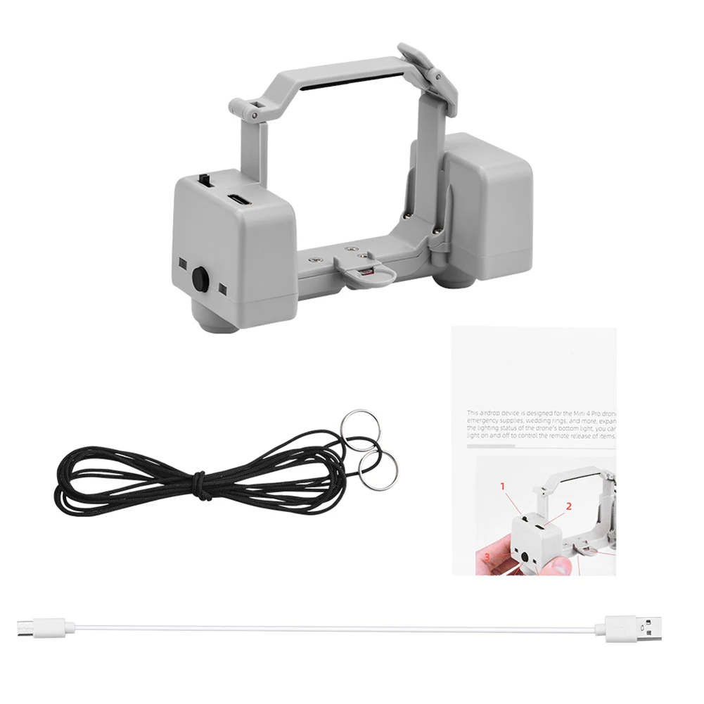 Sistema de caída de aire, pesca, regalo de boda, dispositivo de caída de aire para Dron, sistema lanzador de caída de aire para DJI Mini 4 Pro, accesorios para Dron - imagen 4