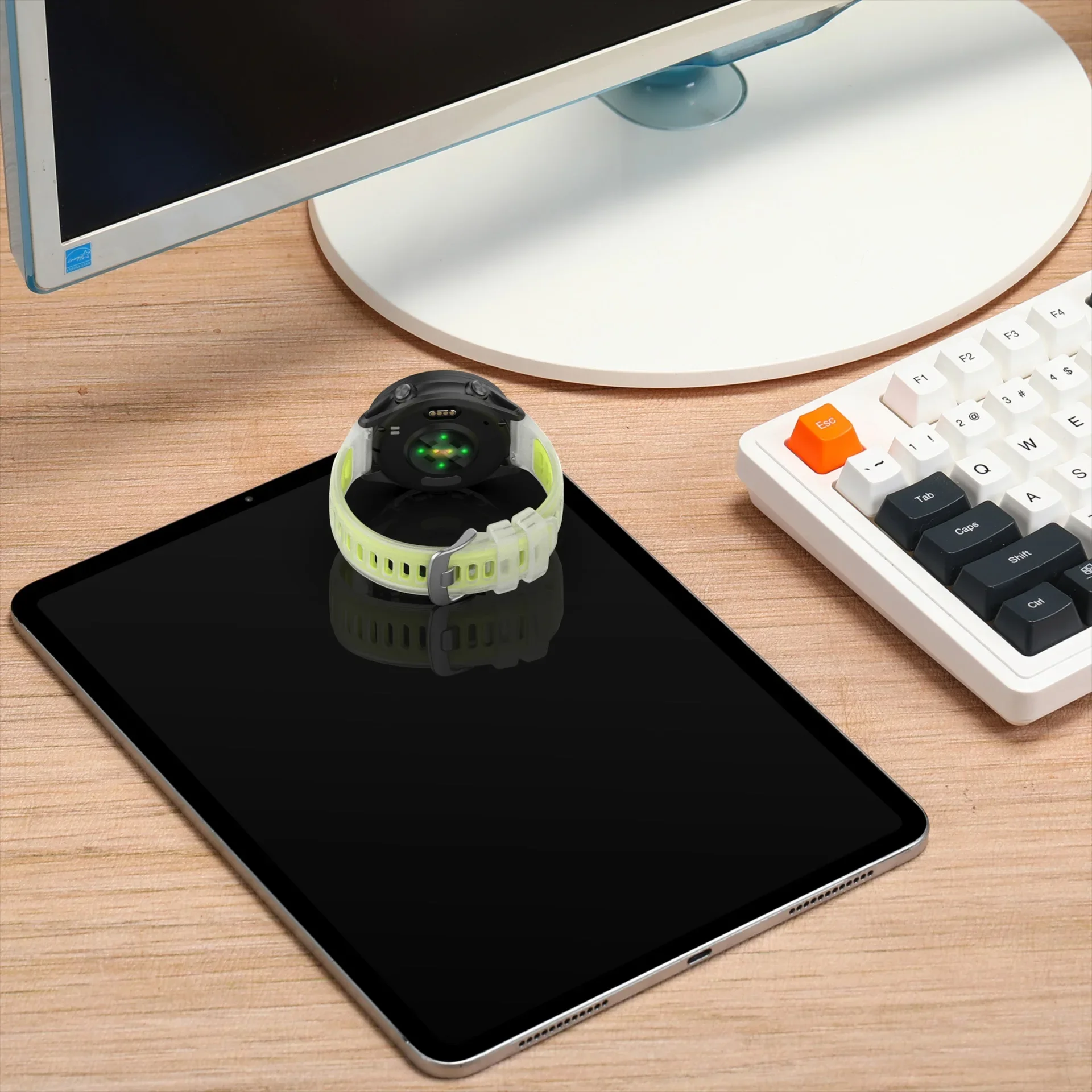 Correa de silicona de gelatina de 22mm para OnePlus Watch 3 2 2R/OnePlus, correa transparente de 46mm para OPPO Watch 4Pro X X2/Realme Watch S2 3 Pro - imagen 5