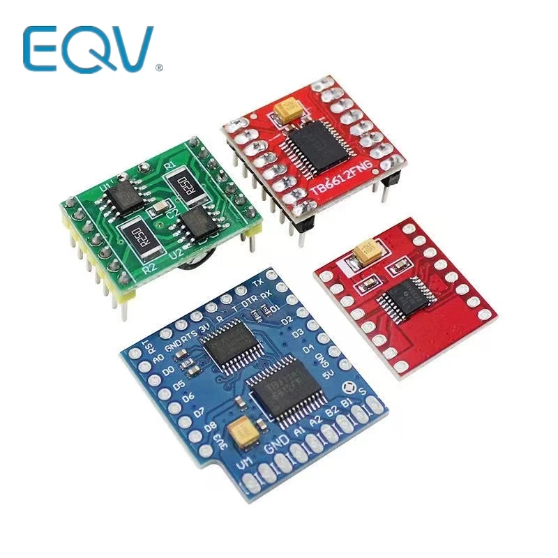 Placa de accionamiento de motor TB6612FNG, módulo controlador de motor CC DRV8833 A4950 para coche inteligente