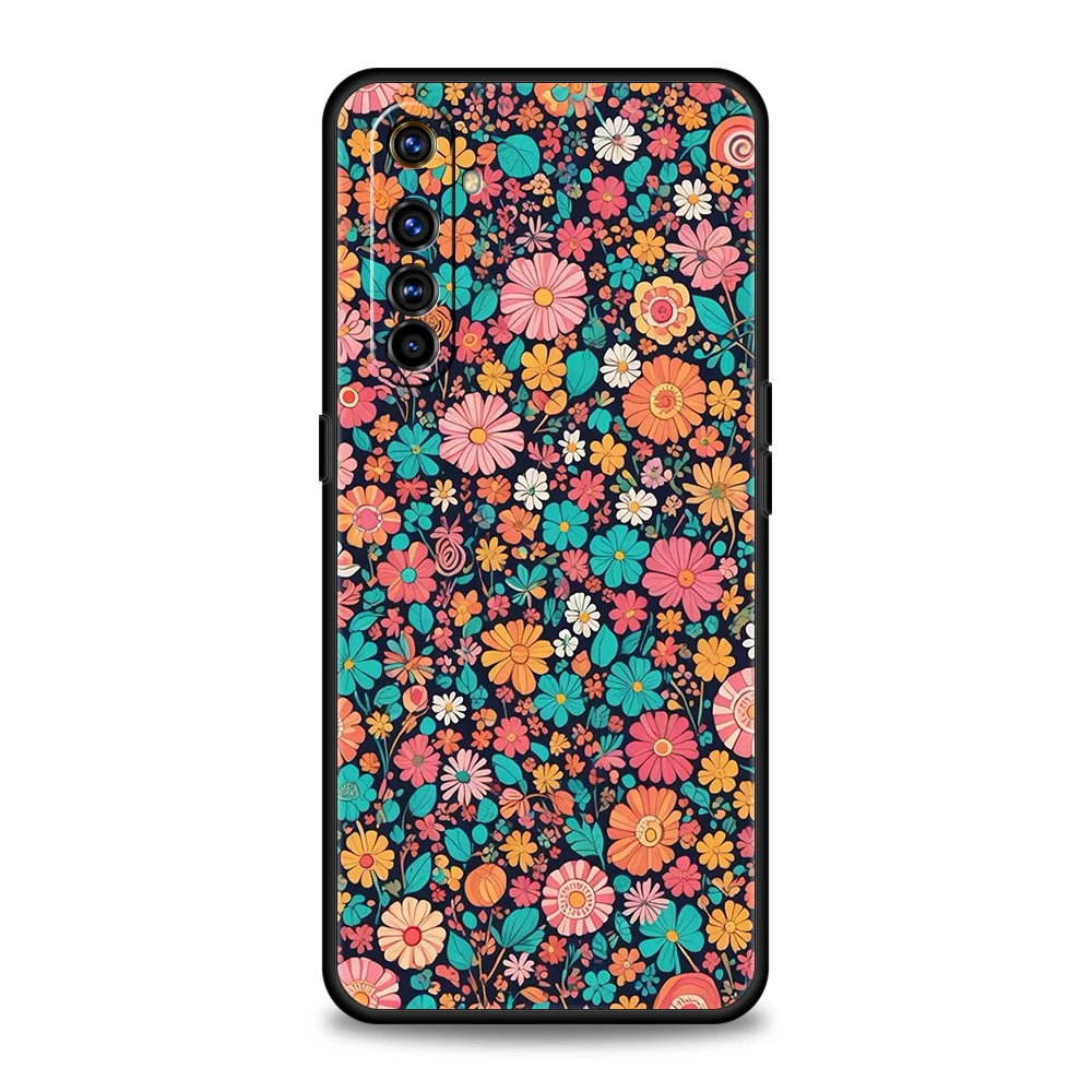 Funda de teléfono con arte floral para Realme 13 12 11 10 9 8 5G 7 C25 C35 GT5 GT3 GT2 Pro Plus para Realme GT Neo 2 3 3T 5 - imagen 4