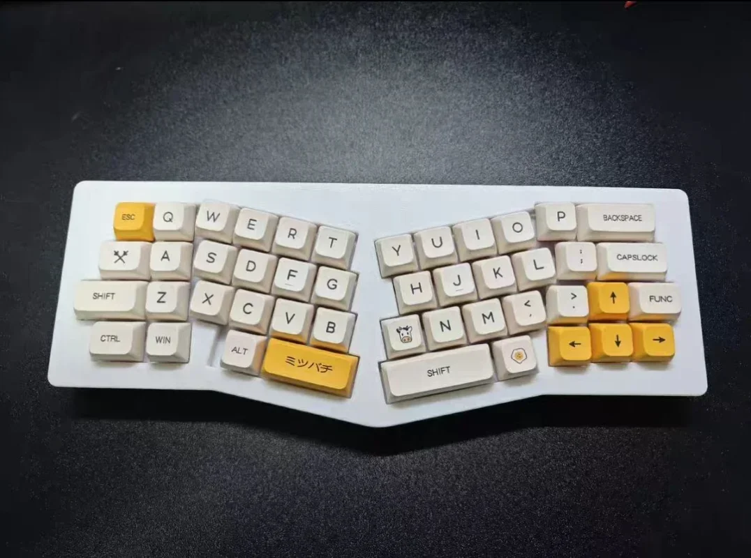 Cyber 40 Alice MIni Teclado mecánico con cable Kit de teclado para jugadores teclado QMK DIY Kit de teclado junta teclados personalizados regalo