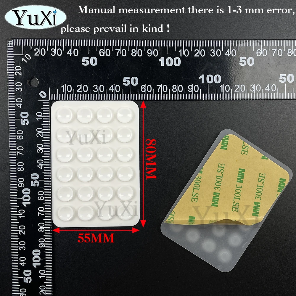 Funda de silicona con ventosa para teléfono, soporte desmontable, almohadilla con ventosa de goma para Selfies y vídeos, almohadilla fija, 2 uds. - imagen 3