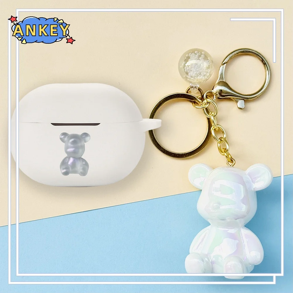 Funda de silicona con colgante para auriculares, cubierta protectora suave de piel para Realme Buds Air 6 Pro , Air6 , Air 5 Pro , Air5 - imagen 3