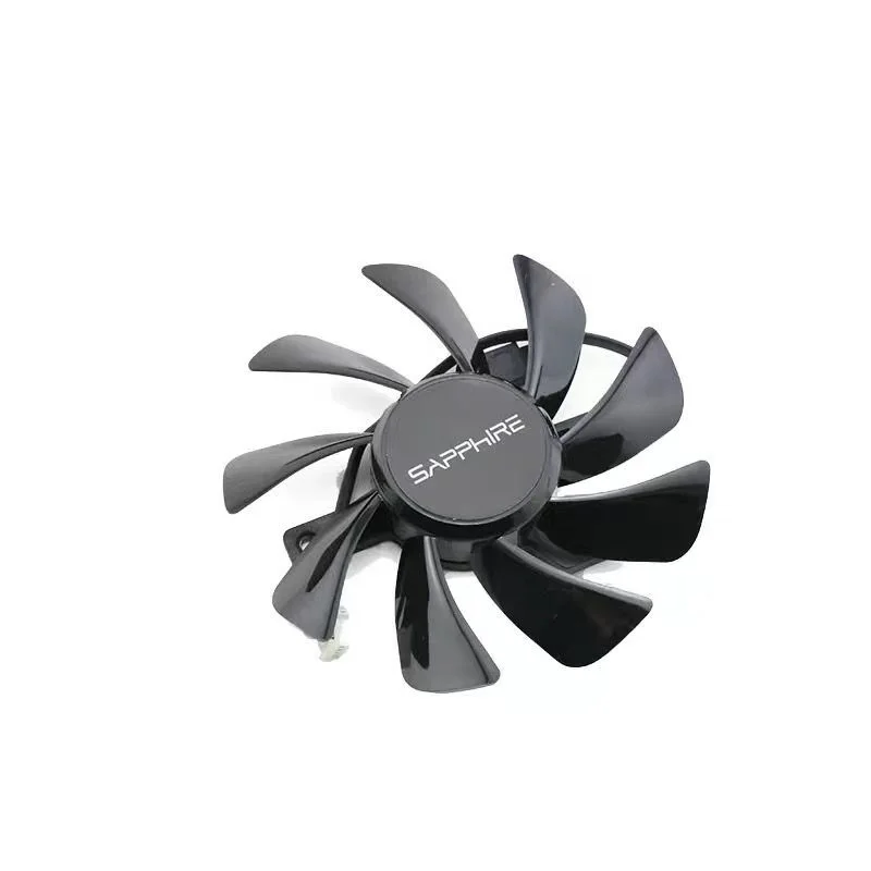 T129215SU DC 12V 0.5A 4PIN RX 570 470D GPU enfriador para Radeon Sapphire RX470D RX570 ITX ventilador de refrigeración de tarjeta gráfica - imagen 4