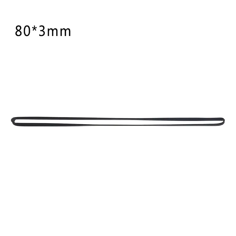 Correa transmisión plana M2EC 3mm ancho, correa para tocadiscos, repuesto compatible con tocadiscos vinilo - imagen 2