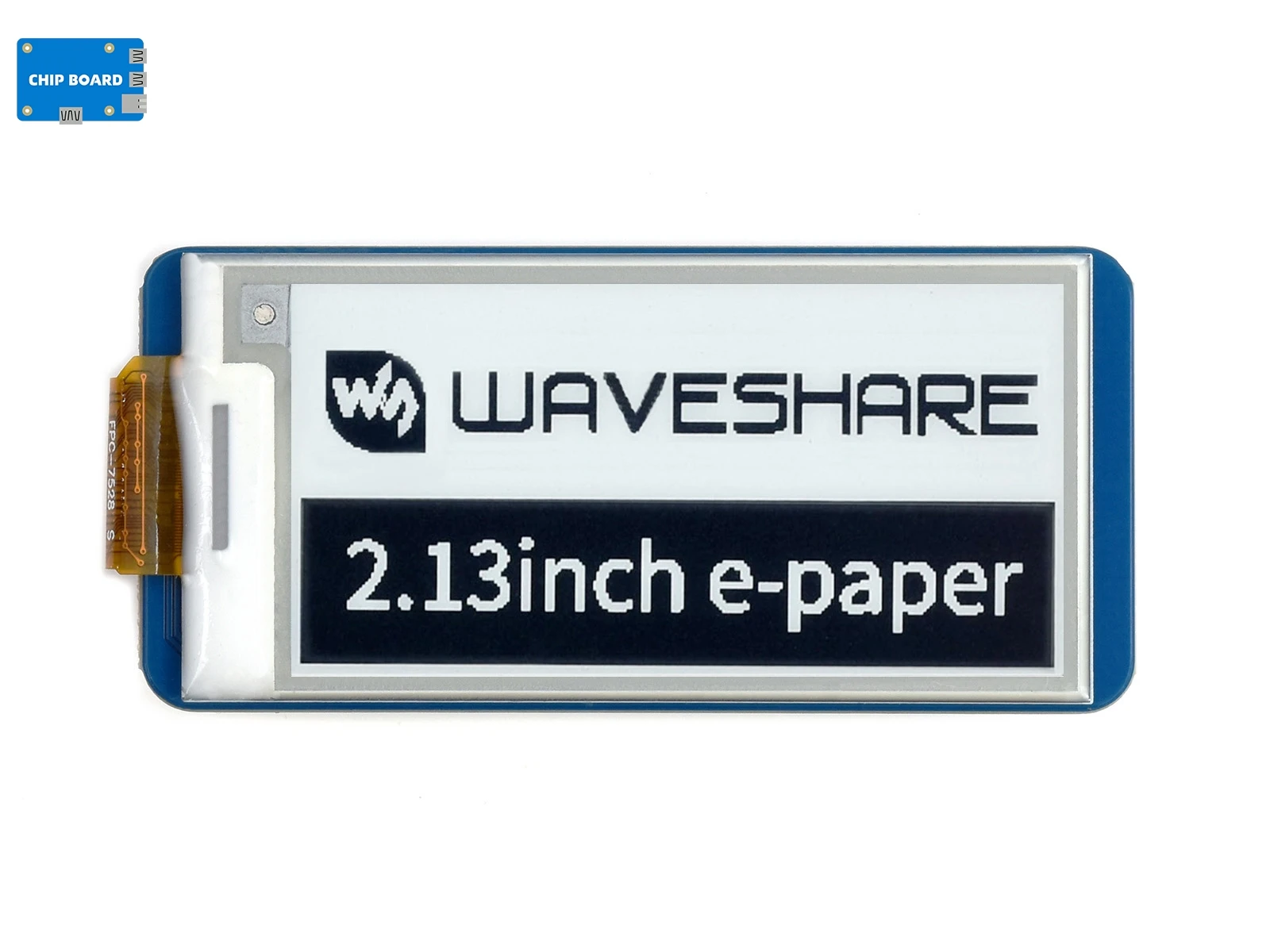 Módulo de pantalla de tinta electrónica Waveshare de 2,13 pulgadas para Raspberry Pi Pico, 250*122, zwart/Wit, Spi
