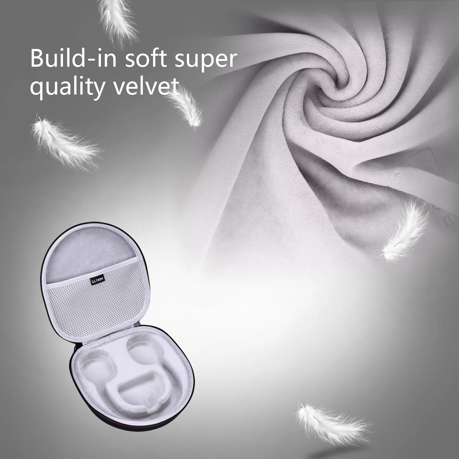 Funda para auriculares Bowers & Wilkins PX5, bolsa de almacenamiento para auriculares inalámbricos con cancelación de ruido, accesorios para auriculares - imagen 5