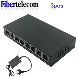 Switch Gigabit Ethernet RJ45 de Sobremesa
