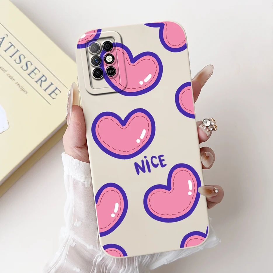 Para Infinix Note 8i funda X683 X683B arte de lujo cubierta pintada suave TPU funda de teléfono para Infinix Note 8 X692 Note8 Note8i contraportada - imagen 5