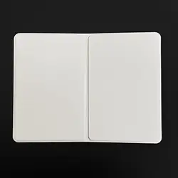 Pizarra blanca reutilizable para aula, cuaderno para negocios, hogar, oficina, portátil, borrable, reunión de doble cara para la escuela