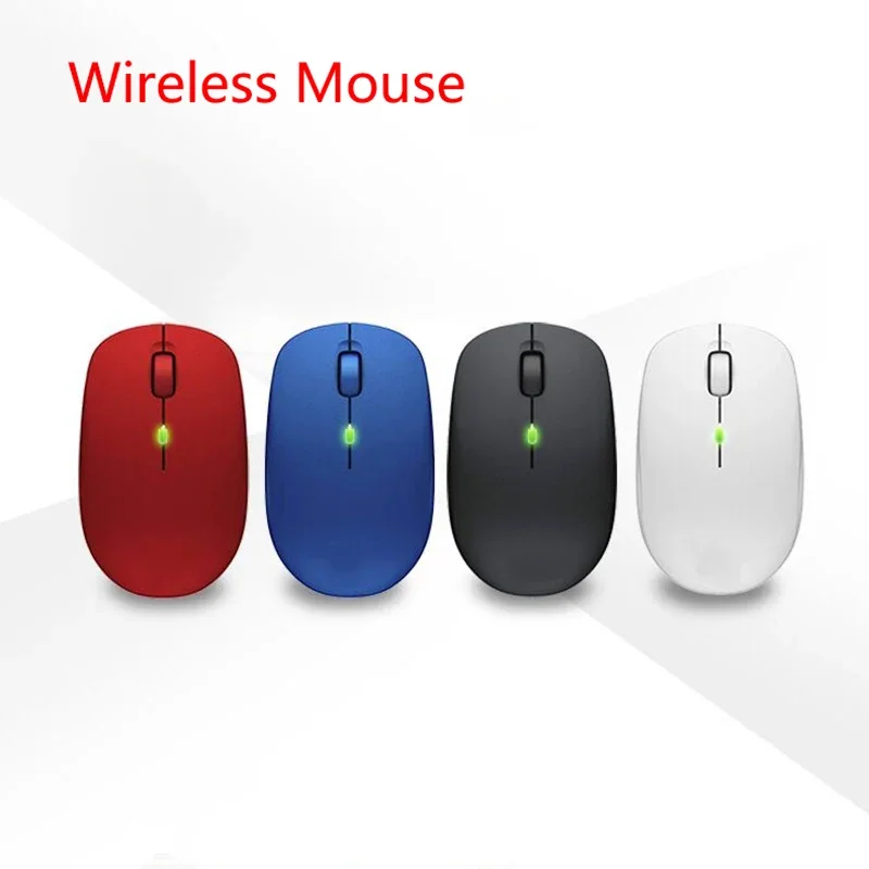 USB Optical Wireless Computer Mouse 2.4G Receiver Super Slim Mouse For PC Laptop126 Wireless - imagen 5